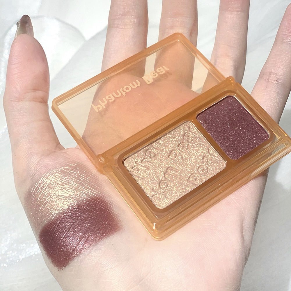 Professional 2 - Color Matte & Glitter Eye Shadow Palette with Neon, Nude & Red Pigments