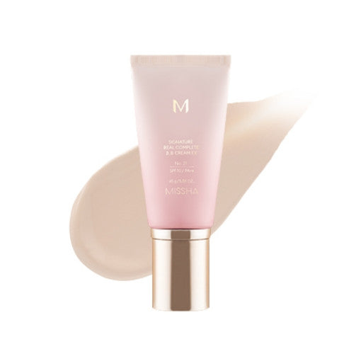 MISSHA M Signature Real Complete Advanced BB Cream EX for Radiant Skin, 45g with 2 Color Options