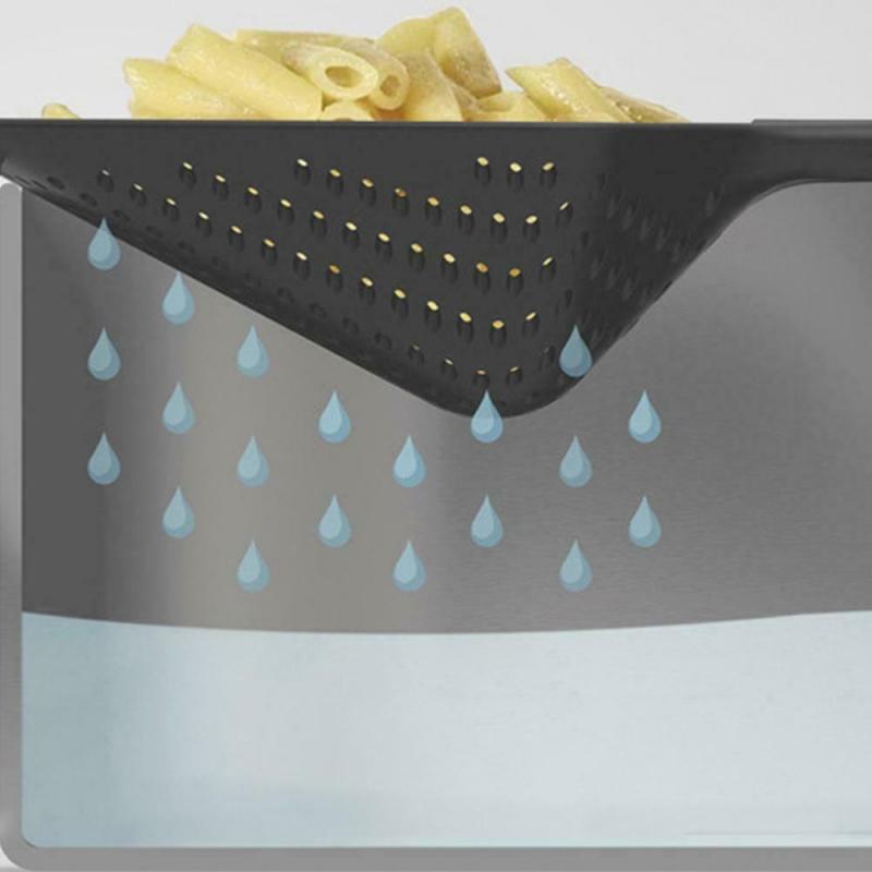 1 Piece Portable Nylon Filter Cooking Shovel Strainer Scoop - Ideal Kitchen Accessories for Colander and Leaking Tasks