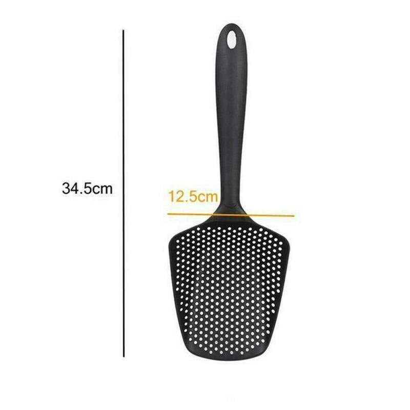 1 Piece Portable Nylon Filter Cooking Shovel Strainer Scoop - Ideal Kitchen Accessories for Colander and Leaking Tasks