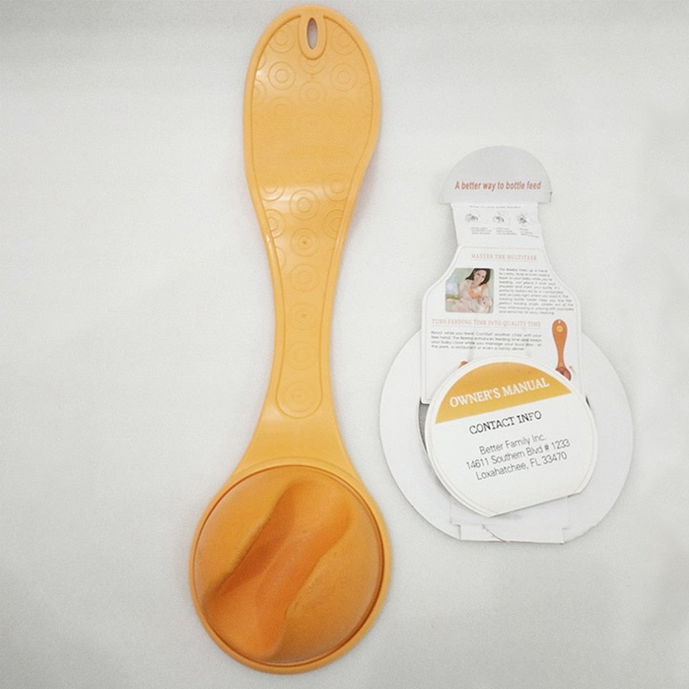 Hands-Free Newborn Baby Bottle Holder Strap for Stroller Feeding