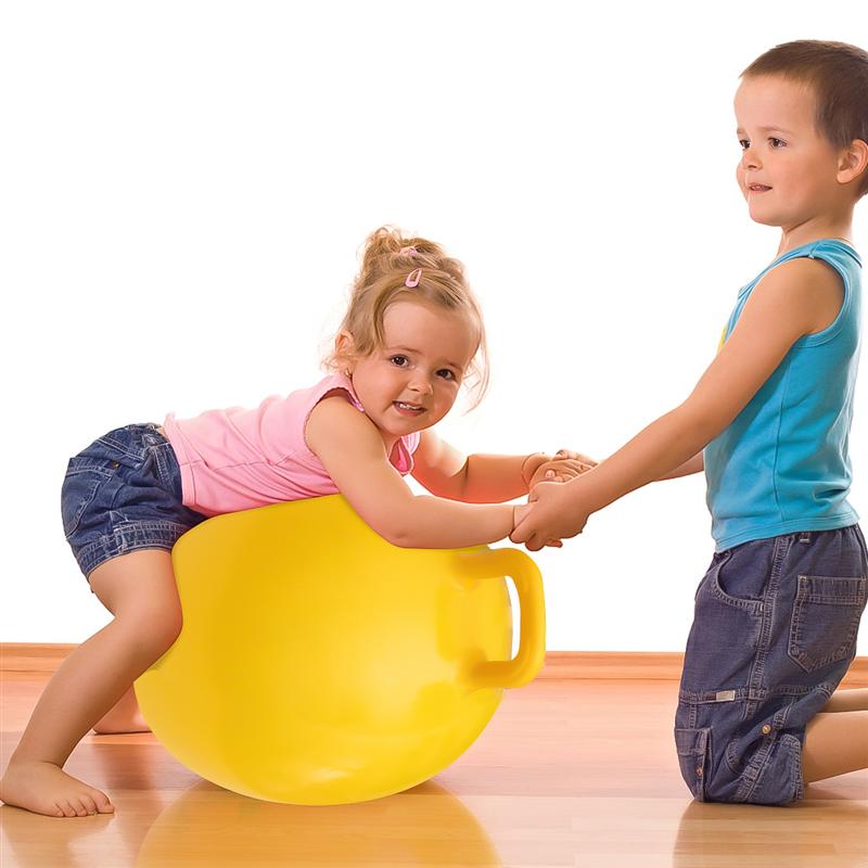 Inflatable Jumping Ball Hopper for Children - Kangaroo Style High - Handle Bouncer for Indoor and Outdoor Party, Suitable for Multiple Age Groups