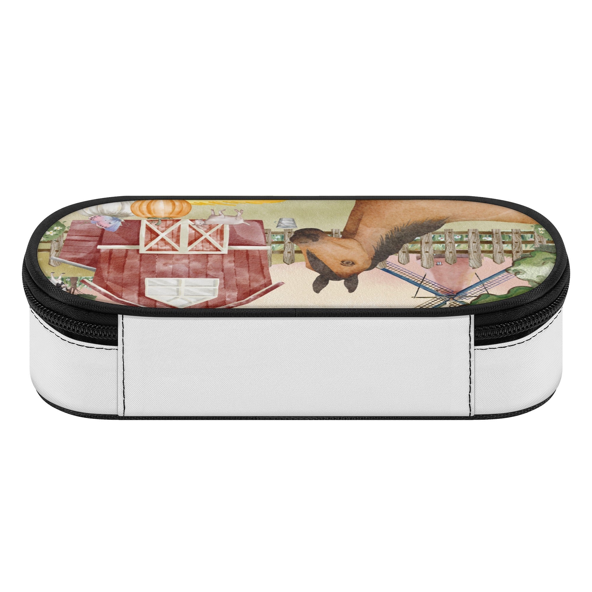 Farm - Themed 3 - Layer Hanging Pencil Case Designed by Dunbi for Girls and Teens