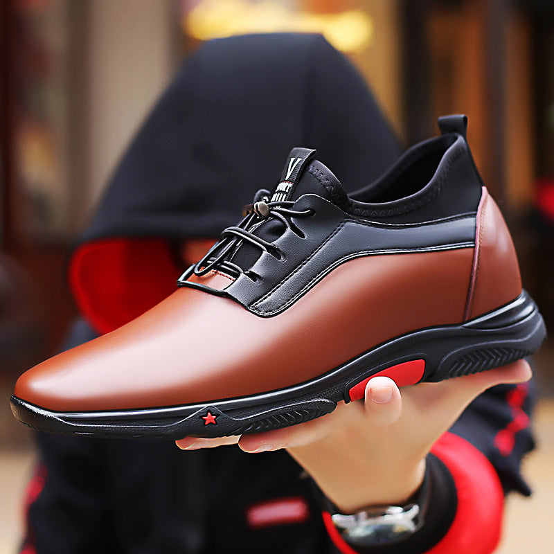Men's Breathable and Versatile Leather Sport Casual Shoes