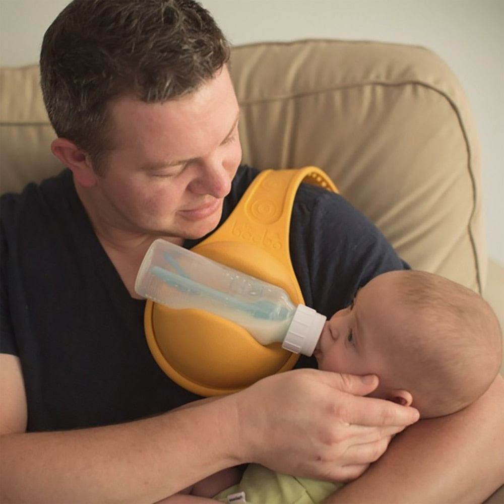 Hands-Free Newborn Baby Bottle Holder Strap for Stroller Feeding