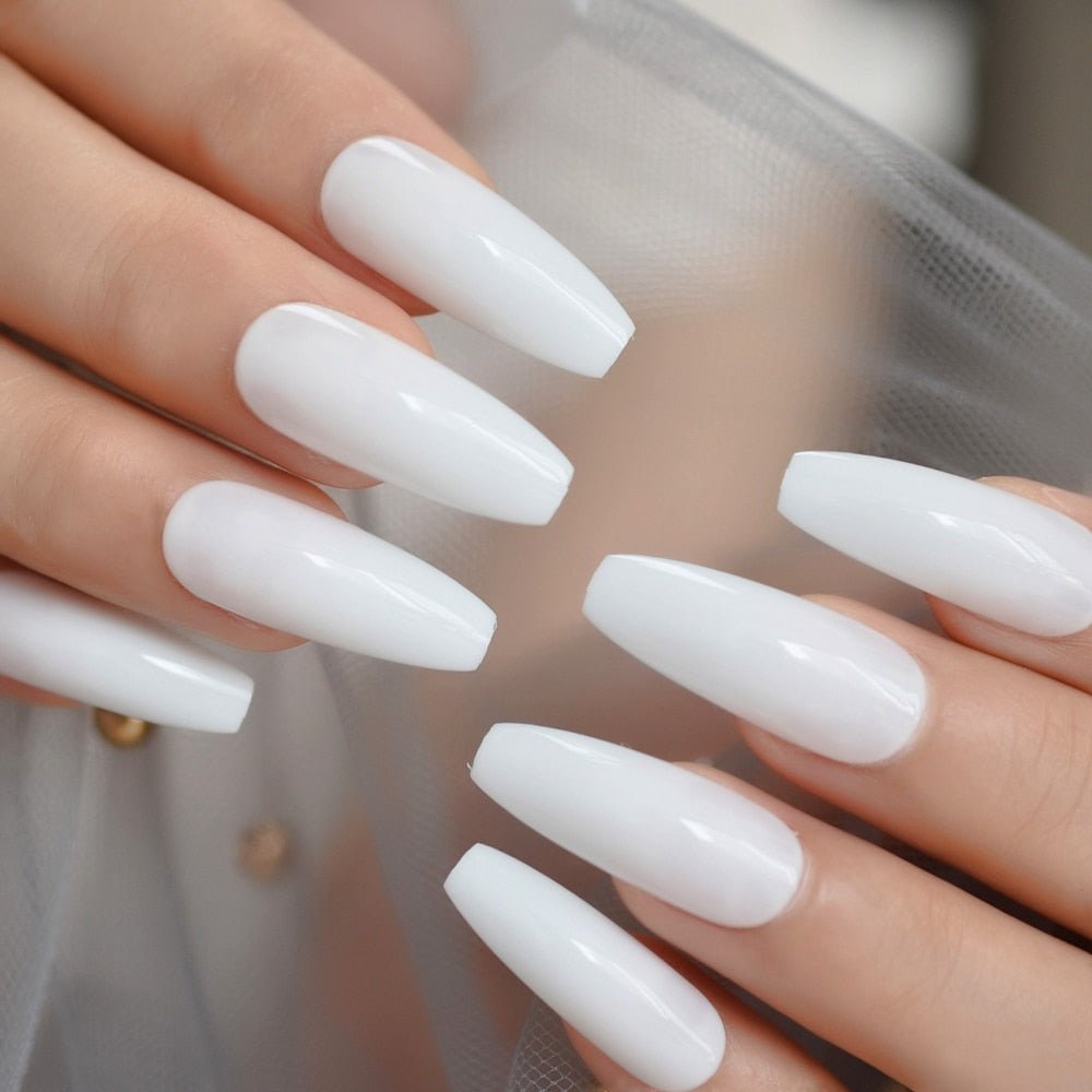 24-Piece Press-On Nails in Diverse Colors and Fashionable Styles