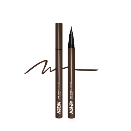 MERZY Pen Eyeliner 0.5g - 3 Vibrant Colors for an Alluring Look