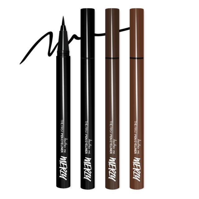 MERZY Pen Eyeliner 0.5g - 3 Vibrant Colors for an Alluring Look