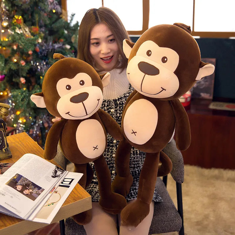 30 - 70cm Soft and Adorable Monkey Plush Toy, Ideal Gift for Kids and Girlfriends WJ124