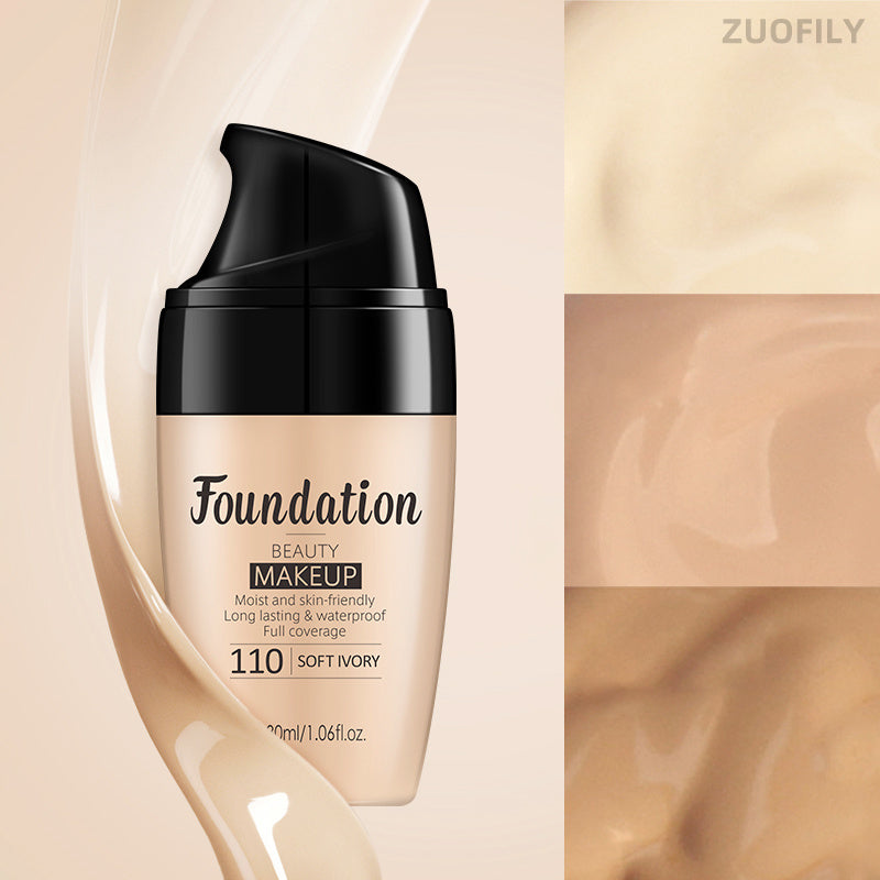 Natural - Looking Moisturizing Liquid Concealer Makeup Foundation for General Skin