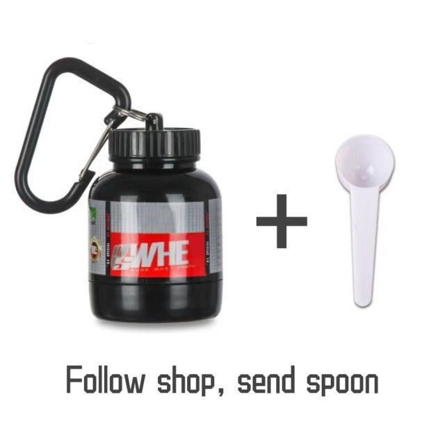 Portable Mini Bottle for Protein Powder, Energy Powder, and More