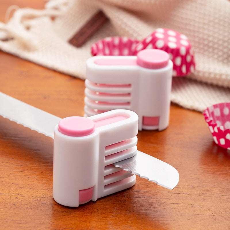 2PCS/Set Adjustable Kitchen Utensils: Bread & Cake Cutter, Leveler & Slicer