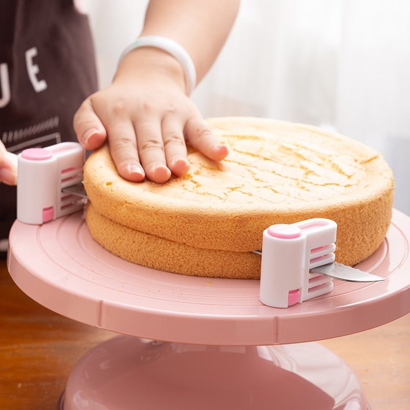 2PCS/Set Adjustable Kitchen Utensils: Bread & Cake Cutter, Leveler & Slicer
