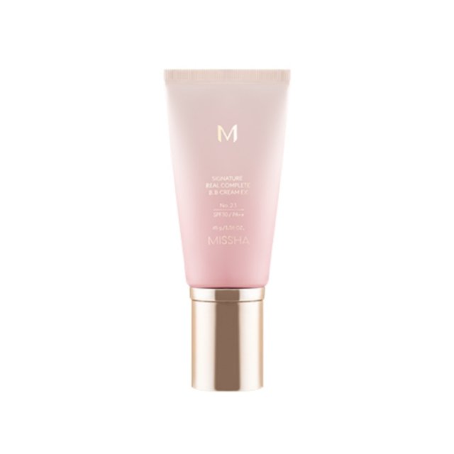 MISSHA M Signature Real Complete Advanced BB Cream EX for Radiant Skin, 45g with 2 Color Options