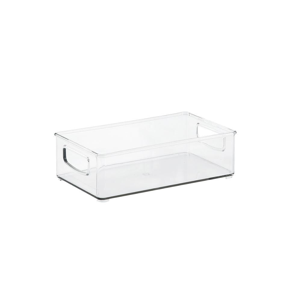 Single Piece Transparent Plastic Refrigerator Organizer for Kitchen - Ideal Storage Box for Food, Fruit, Dumplings, and Eggs