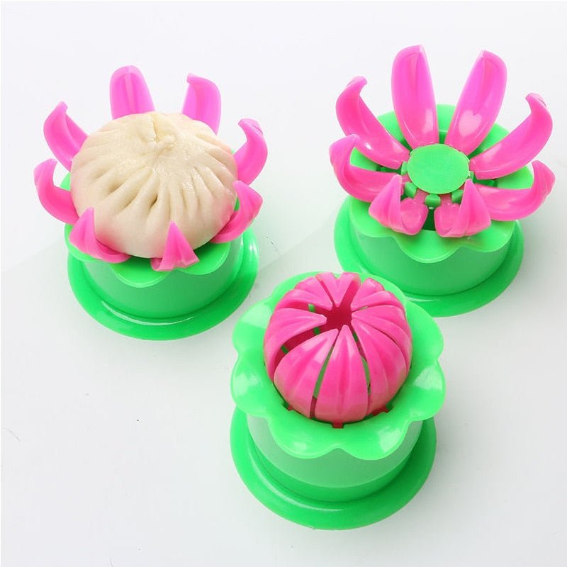 1pcs Creative PP Plastic Bun Dumpling Maker - Ideal DIY Kitchen Tool