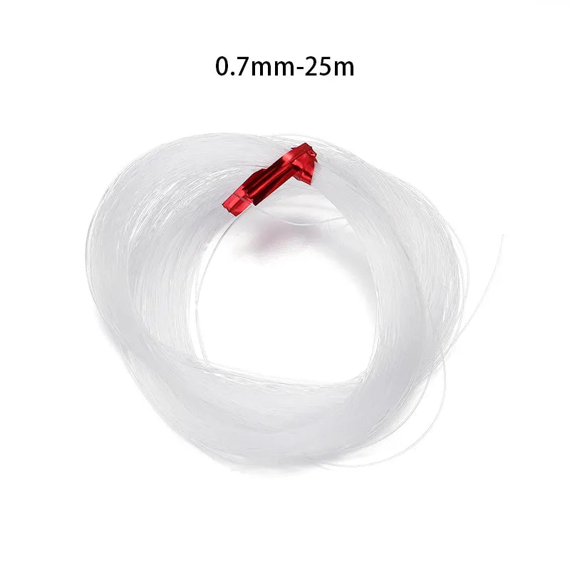 Single Piece of 0.2 - 1mm Clear Non - Stretch Nylon Fishing Line for Beads, Ideal Wire String for Jewelry Making Supplies - Wholesale Available