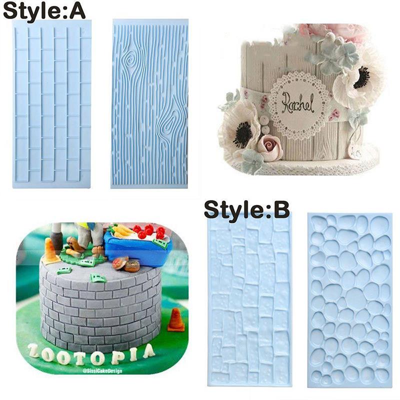 1 Set Blue 3D Plastic Chocolate Cake Fondant Baking Mold for Sugarcraft Decor