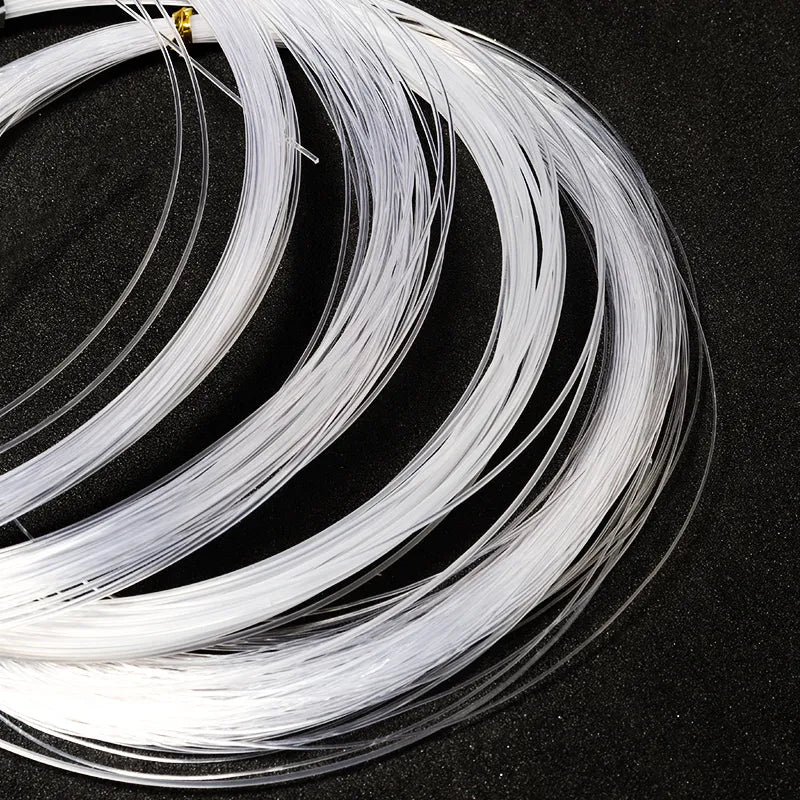 Single Piece of 0.2 - 1mm Clear Non - Stretch Nylon Fishing Line for Beads, Ideal Wire String for Jewelry Making Supplies - Wholesale Available