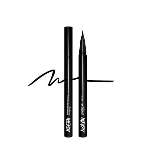 MERZY Pen Eyeliner 0.5g - 3 Vibrant Colors for an Alluring Look