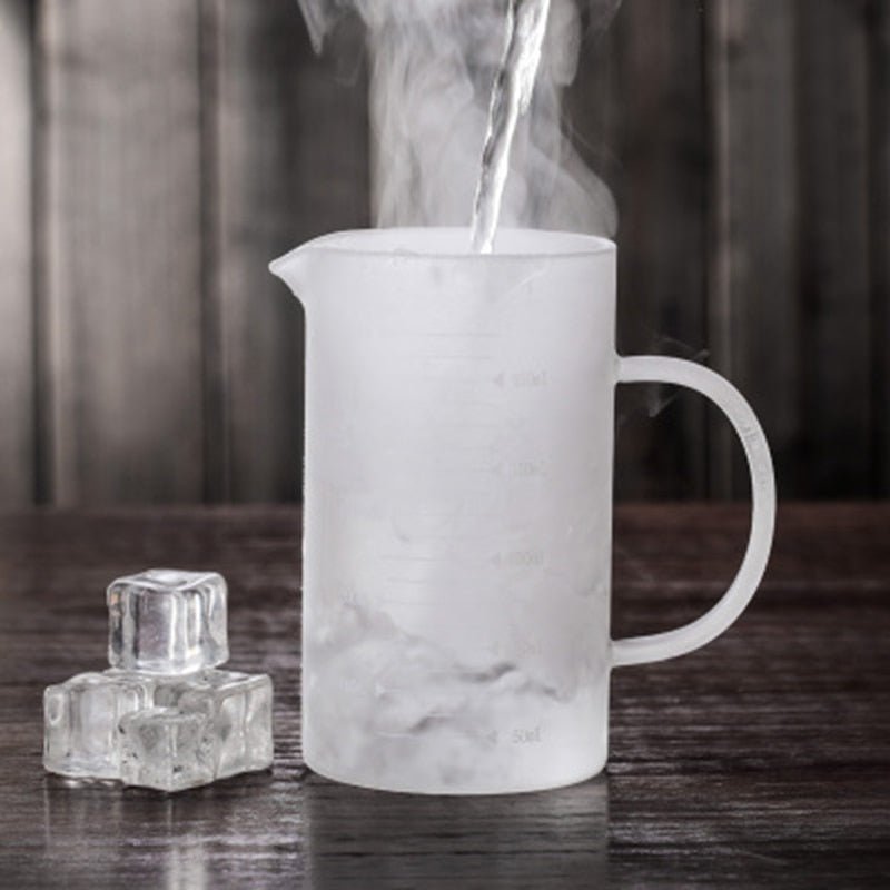 250ml, 500ml, or 1000ml High - Quality High Borosilicate Glass Measuring Cup Jug for Clear Milk, Ideal Baking and Cooking Kitchen Accessories
