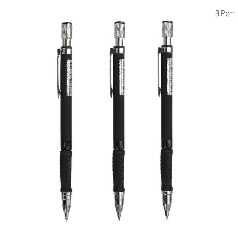High - Quality 2.0mm Mechanical Pencil Set with 2B Color and Black Lead Refills for Draft Drawing, Writing, Crafting, and Art Sketching