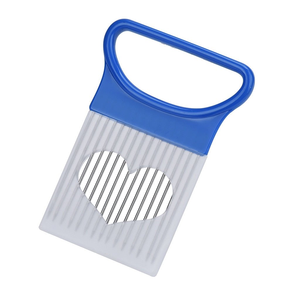 2019 Newly Launched Kitchen Essential: Safe Fork-style Onion, Tomato and Vegetable Slicing and Cutting Tool