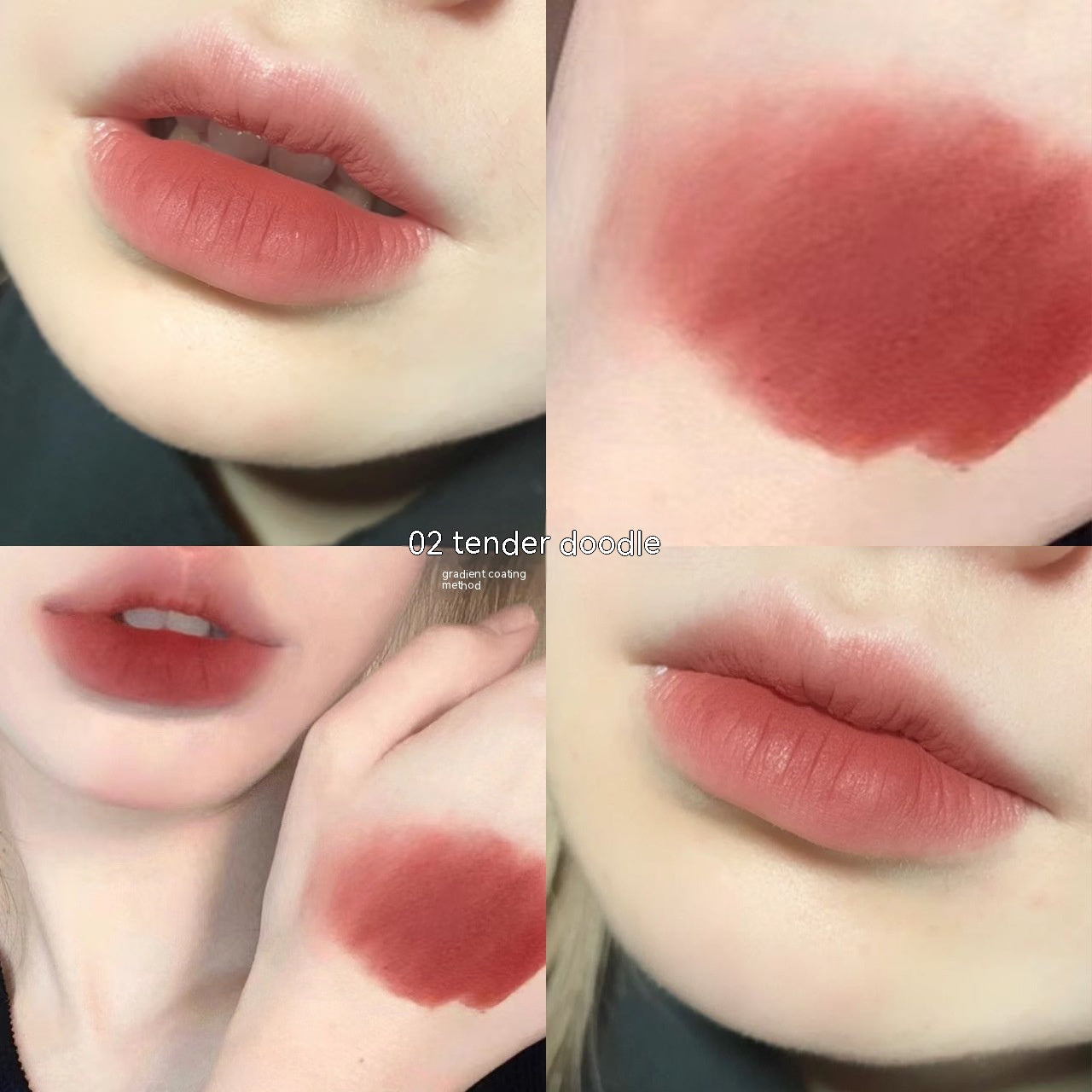 Adorable Bear & Rabbit - Inspired Matte Finish Lip Mud for Stunning Lips