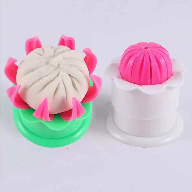 1pcs Creative PP Plastic Bun Dumpling Maker - Ideal DIY Kitchen Tool