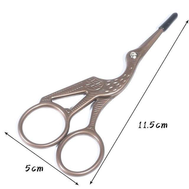 Single Piece of Vibrantly Colored Stainless Steel Vintage-style Scissors for European Classic Craft, Knitting, Sewing, and DIY Jewelry Making - Brand New