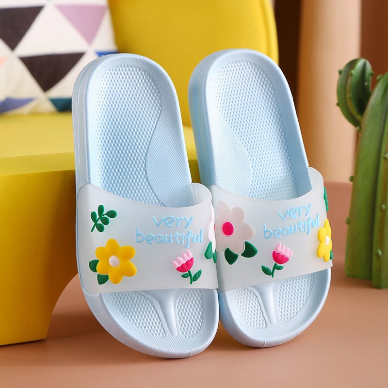 Stylish Girls' Slip-on PVC Sandals with Synthetic Leather Upper