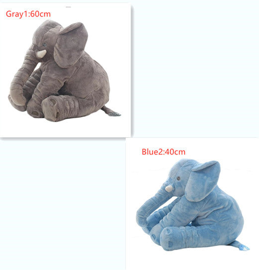 Soft Elephant Doll Pillow for Baby's Comfortable Sleep