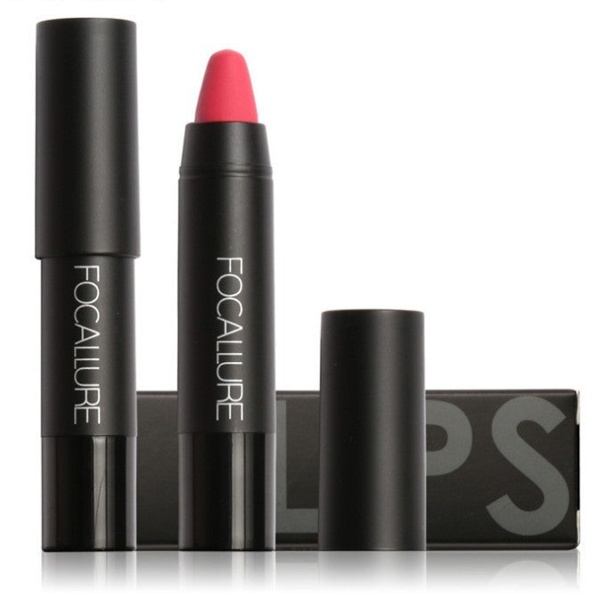 Focallure™ Long - lasting Vitamin E - enriched Matte Lipstick (#1 - #19)