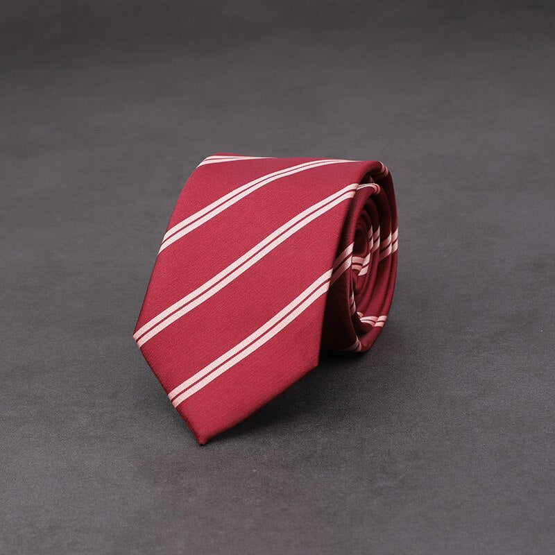 Adult Men's 7cm Paisley Pattern Silk-Polyester Formal Necktie