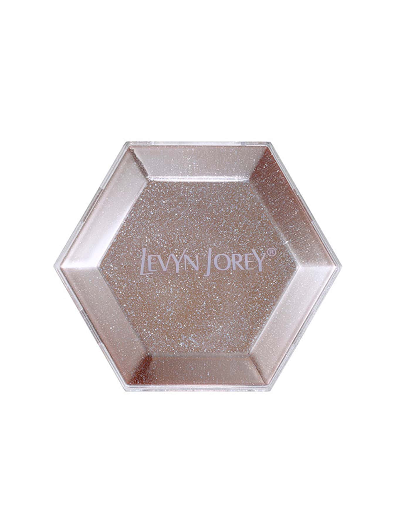 Empty Hexagonal Blush Box with a Sleeveable Shell