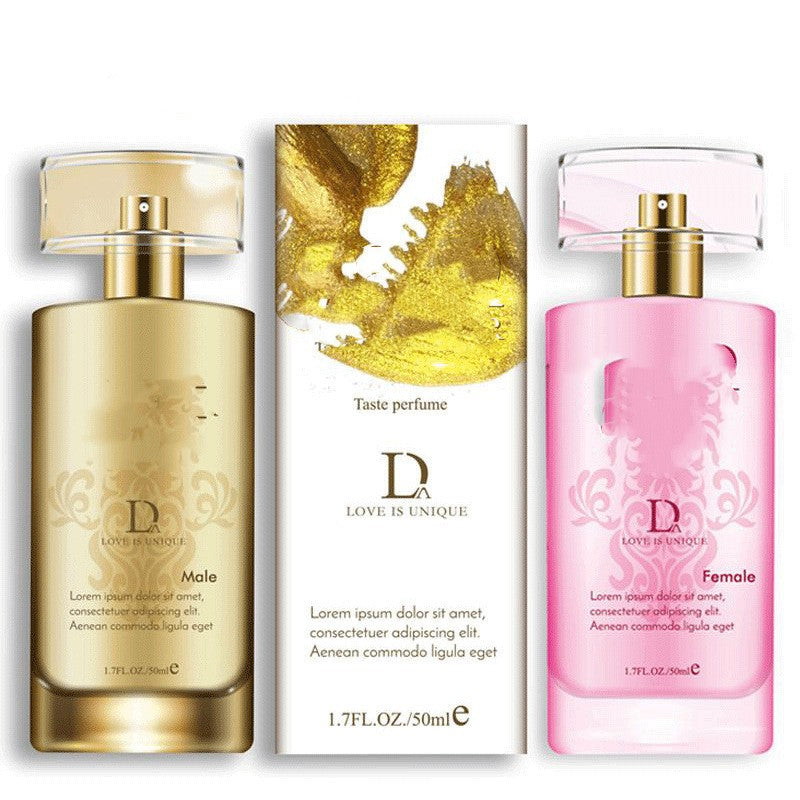 Portable and Alluring Gold - Powdered Liquid Perfume for Men and Women