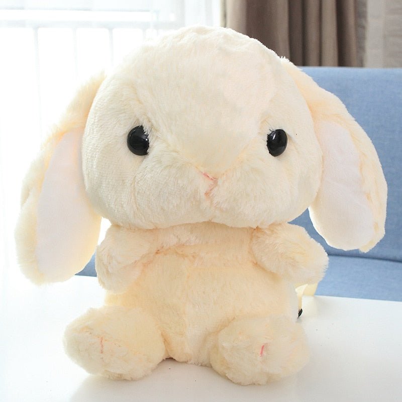 Adorable Furry Bunny-Shaped Backpack for Children's School Use