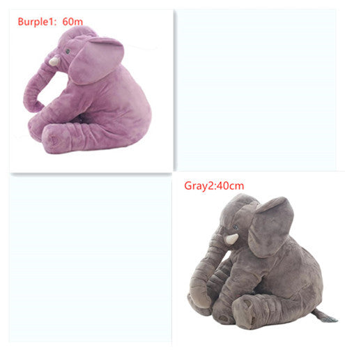 Soft Elephant Doll Pillow for Baby's Comfortable Sleep