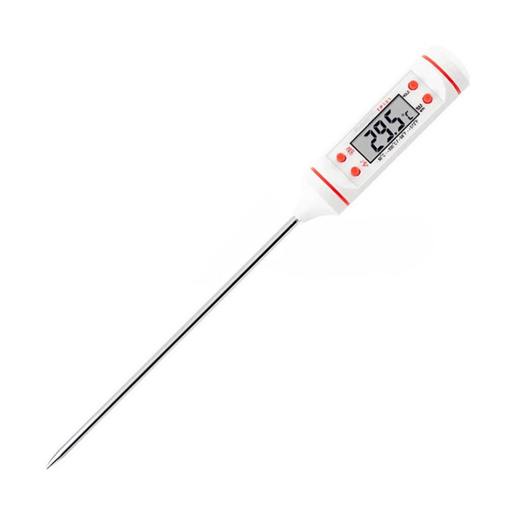 High - Precision Digital Kitchen Thermometer for Measuring Food, Meat, Milk, and Oven Temperatures - Essential Kitchen Measuring Tool