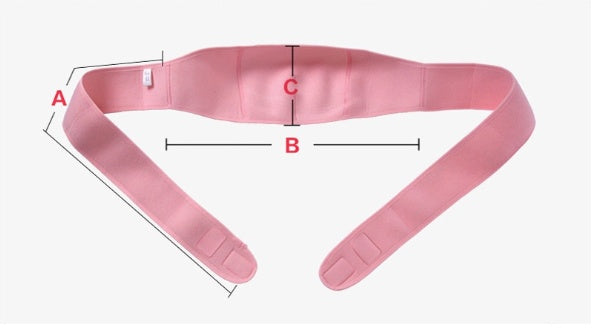 Cotton Four - Season Guard Belt for Pre - pregnancy Stomach Lift in Pink and Shrimp Colors