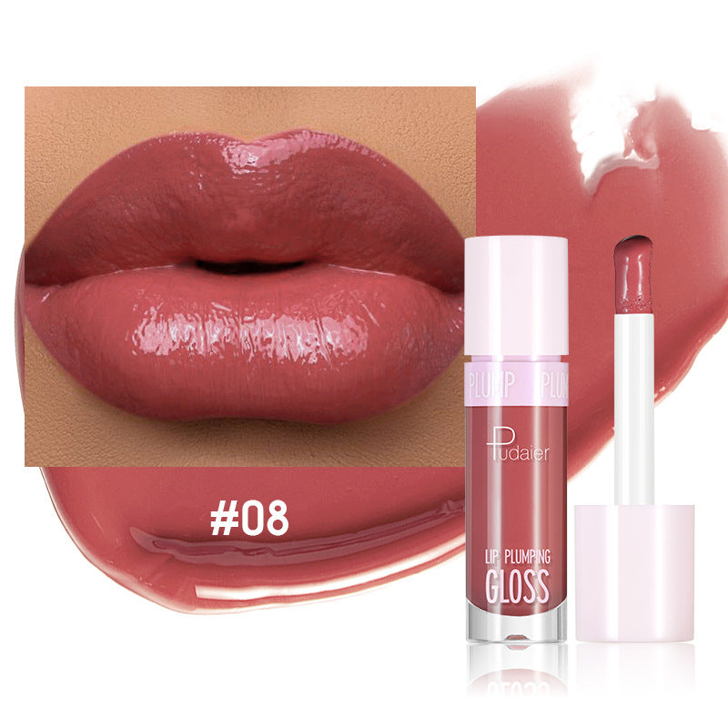 Ginger Lip Lacquer: Moisturizing, Non - fading and Non - stick