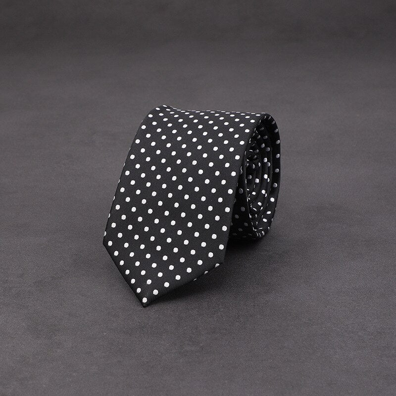 Adult Men's 7cm Paisley Pattern Silk-Polyester Formal Necktie