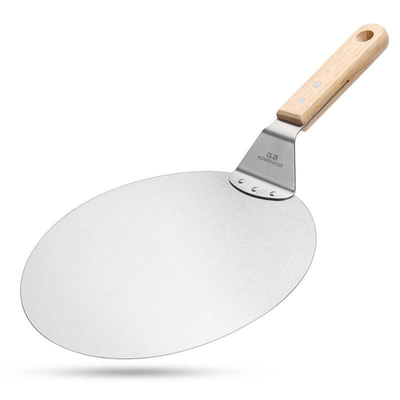 Eco-Friendly Wooden Pizza Peel Spatula - Essential Pizza Tools for Baking, Serving, and Pastry in the Kitchen