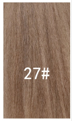 Lydia 16-Inch Synthetic Kinky Straight Ponytail Hair Extension with Curly Tail and Drawstring