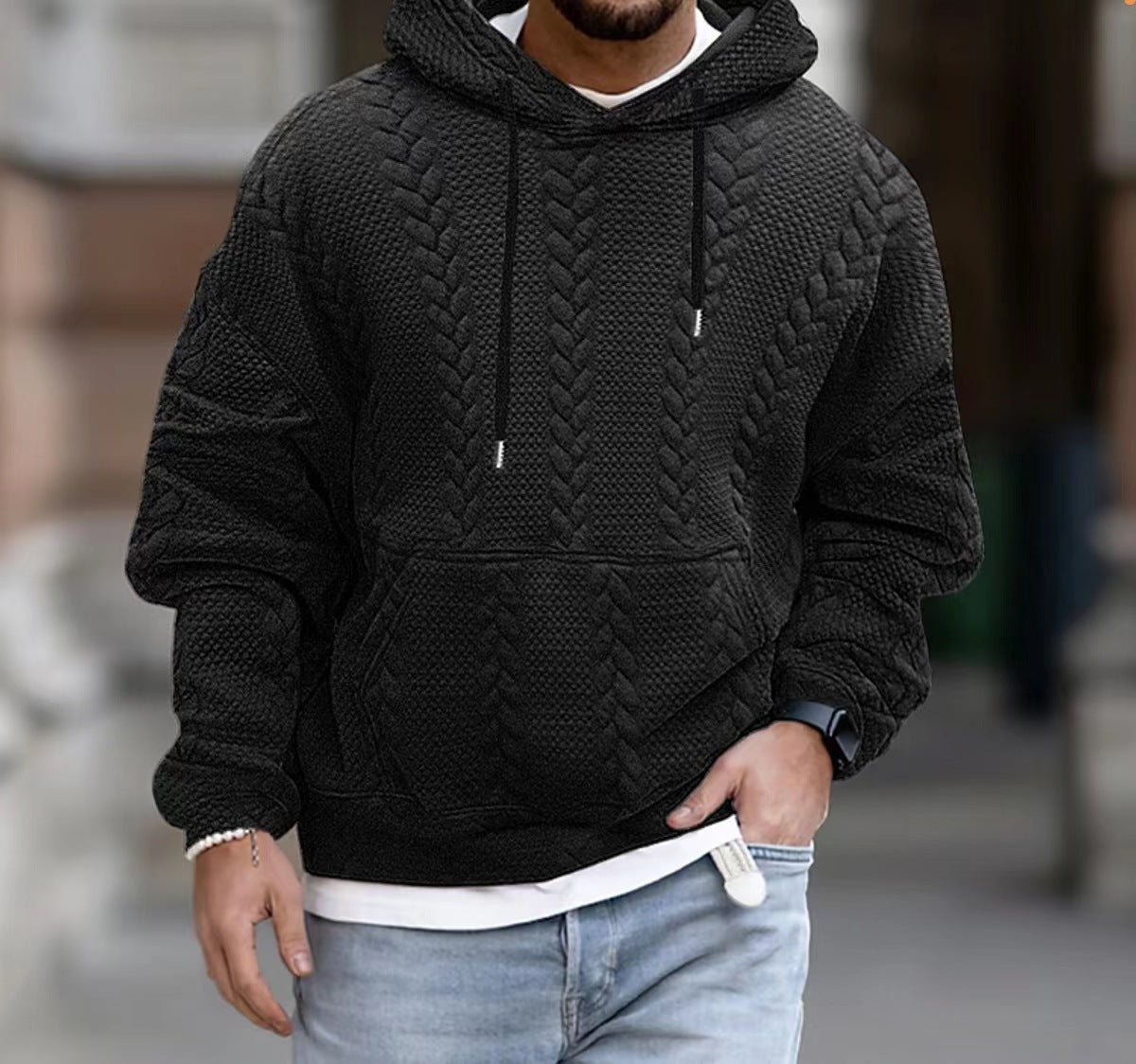Men's Casual Plus Size Pullover Jacket