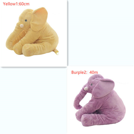 Soft Elephant Doll Pillow for Baby's Comfortable Sleep
