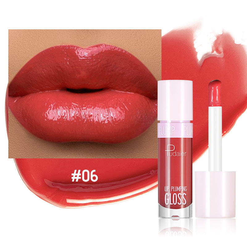 Ginger Lip Lacquer: Moisturizing, Non - fading and Non - stick