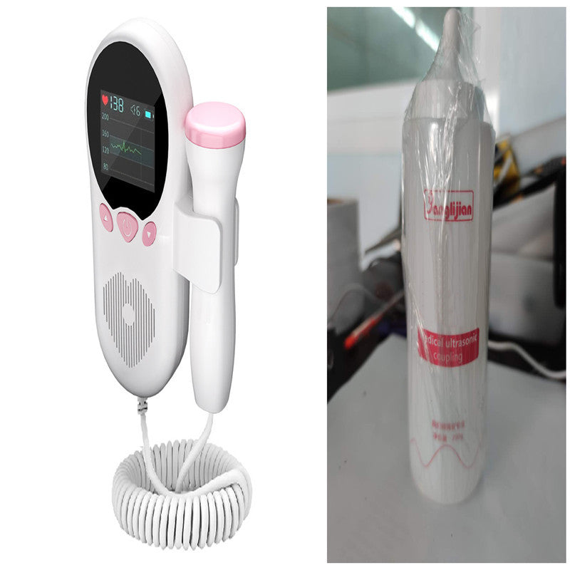 Home Use Fetal Heart Rate Monitor - Pregnancy Essential for Detecting Baby Fetal Heart Sound and Rate