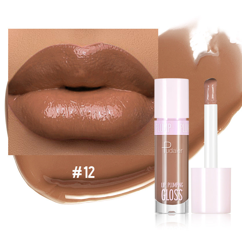 Ginger Lip Lacquer: Moisturizing, Non - fading and Non - stick