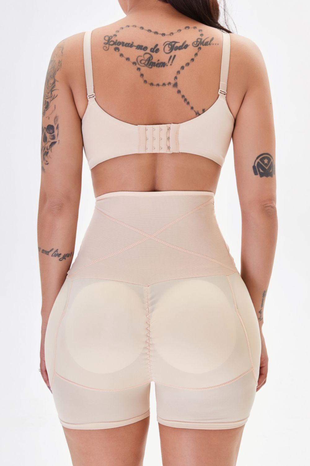 Full-Size, Minimalist Hip Lifting and Shaping Stretch Shorts
